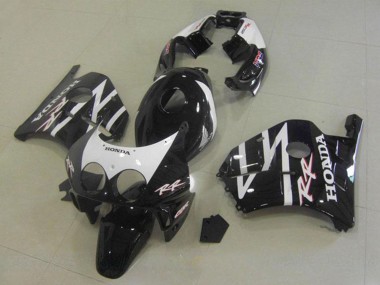 Best 1990-1998 Honda CBR250RR MC22 Motorcycle Fairings - Glossy Black White