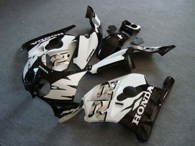 Best 1990-1998 Honda CBR250RR MC22 Motorcycle Fairing - White Glossy Black
