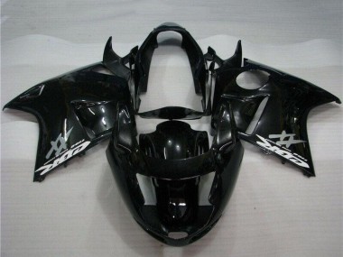 Best 1996-2007 Honda CBR1100XX Blackbird Motorcycle Fairing Kits - Glossy Black