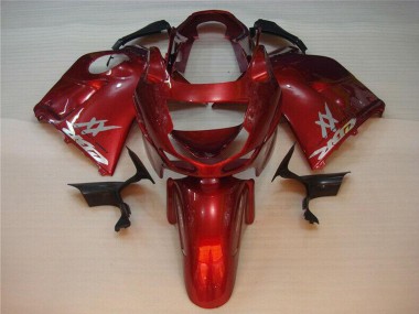 Best 1996-2007 Honda CBR1100XX Blackbird Motorcycle Fairing - Red