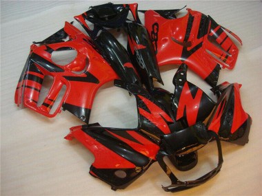 Best 1995-1996 Honda CBR600 F3 Motorcycle Fairing - Red Glossy Black