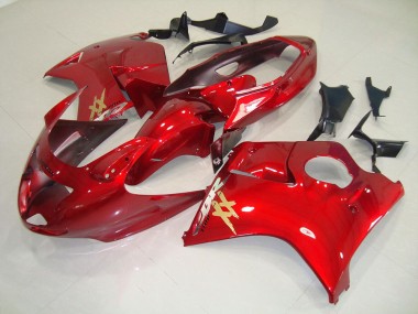 Best 1996-2007 Honda CBR1100XX Blackbird Abs Motorcycle Fairings - Red
