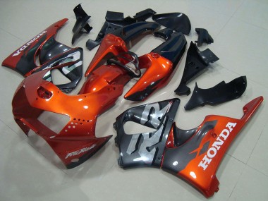 Best 1998-1999 Honda CBR900RR 919 Motorcycle Fairings - Orange Grey