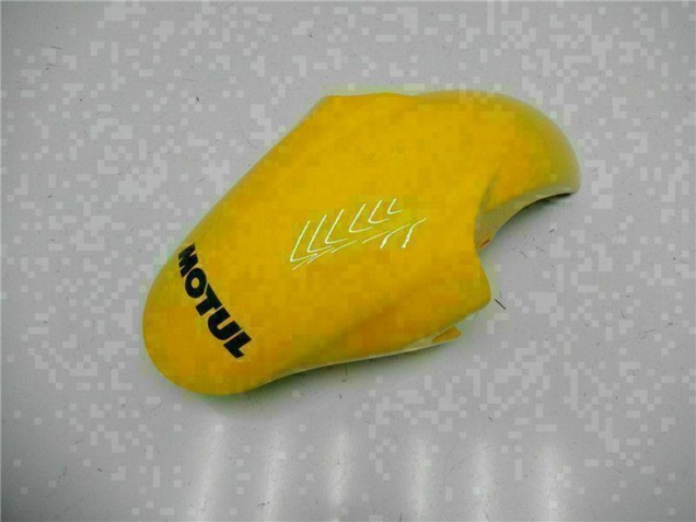 1998-2002 Yamaha YZF R6 Motorcycle Fairings - Yellow Blue White Camel Motul