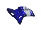 2000-2001 Yamaha YZF R1 Motorcycle Fairing - Blue White