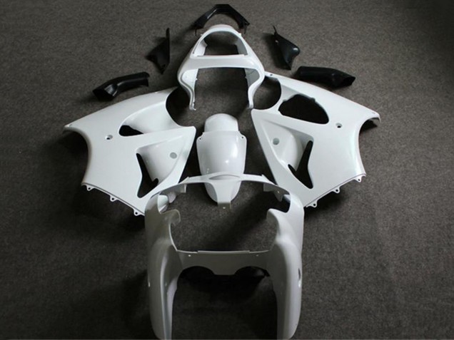 2000-2002 Kawasaki ZX6R Motorcycle Fairings - Unpainted