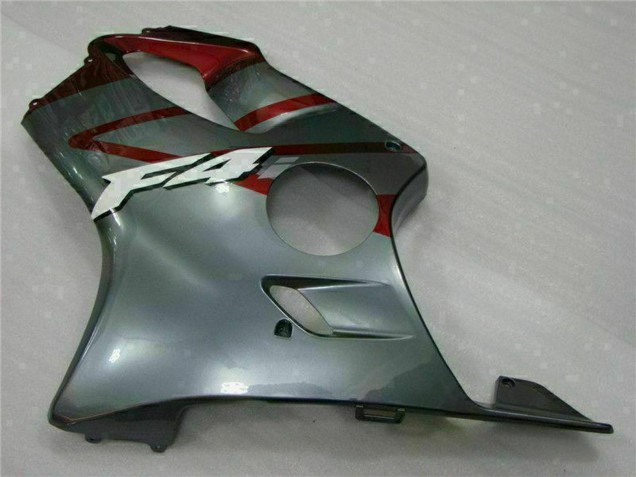 2001-2003 Honda CBR600 F4i Motorcycle Fairing Kits - Silver Red