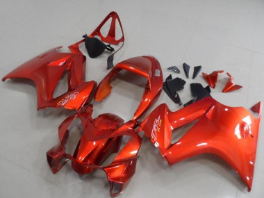 Best 2002-2013 Honda VFR 800 Motorcycle Fairings - Orange