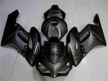 Best 2004-2005 Honda CBR1000RR Motorcycle Fairings - Matte Black Repsol