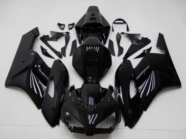 Best 2004-2005 Honda CBR1000RR Motorcycle Fairings - Glossy Black Matte Black
