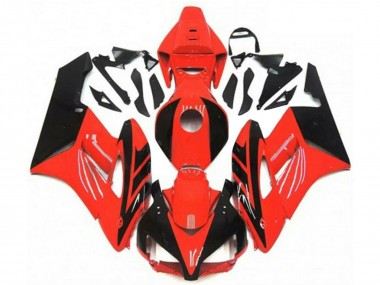 Best 2004-2005 Honda CBR1000RR Motorcycle Fairings - Red Glossy Black