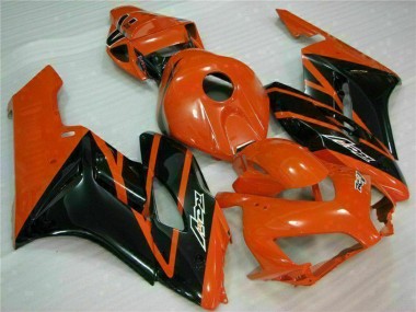 Best 2004-2005 Honda CBR1000RR Motorcycle Fairings - Orange Glossy Black