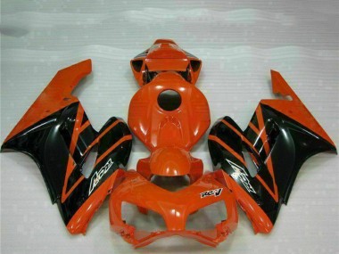Best 2004-2005 Honda CBR1000RR Motorcycle Fairings - Orange Glossy Black
