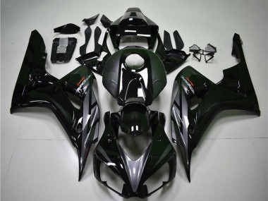 Best 2004-2005 Honda CBR1000RR Motorcycle Fairings - Glossy Black Grey