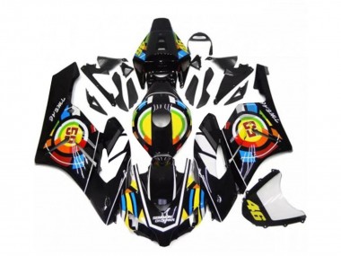 Best 2004-2005 Honda CBR1000RR Motorcycle Fairings - Glossy Black Yellow Green Red 46