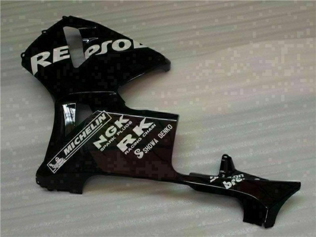 2005-2006 Honda CBR600RR Motorcycle Fairings - Black Repsol