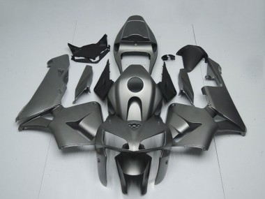 Best 2005-2006 Honda CBR600RR Motorcycle Fairings - Matte Grey