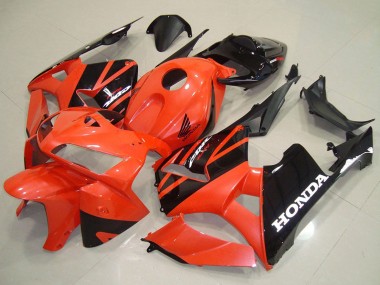 Best 2005-2006 Honda CBR600RR Motorcycle Fairings - Orange Black
