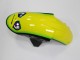 2005-2006 Kawasaki ZX6R Motorcycle Fairings - Blue Yellow Black Shark