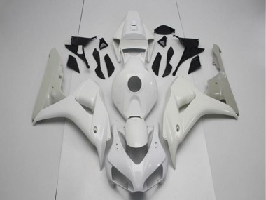 Best 2006-2007 Honda CBR1000RR Motorcycle Fairings - White Silver