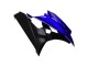 2006-2007 Yamaha YZF R6 Motorcycle Fairing - Blue Matte Black