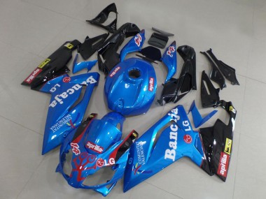 Best 2006-2011 Aprilia RS125 Motorcycle Fairings - Blue Black