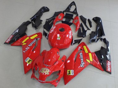 Best 2006-2011 Aprilia RS125 Motorcycle Fairings - Red Black Yellow