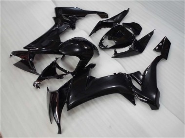Best 2008-2010 Kawasaki ZX10R Motorcycle Fairing - Glossy Black