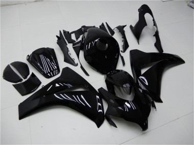 Best 2008-2011 Honda CBR1000RR Motorcycle Fairing Kits - Glossy Black