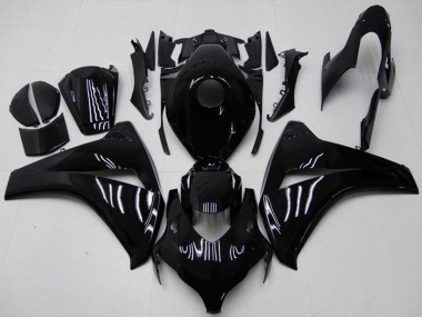 Best 2008-2011 Honda CBR1000RR Motorcycle Fairing Kits - Glossy Black