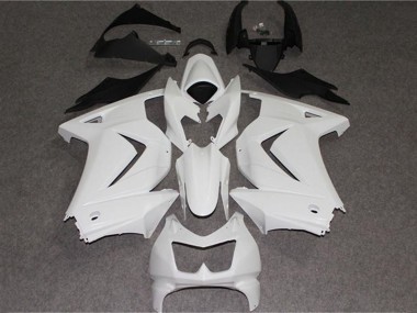 Best 2008-2012 Kawasaki EX250 Motorcycle Fairings - Unpainted