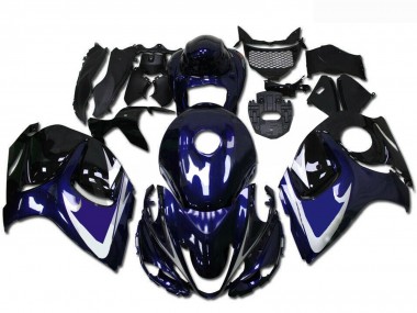 Best 2008-2020 Suzuki GSXR 1300 Hayabusa Motorcycle Fairings - Glossy Black Blue White