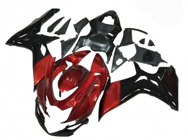 Best 2011-2024 Suzuki GSXR 600/750 Motorcycle Fairing - Red Glossy Black