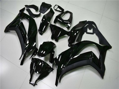 Best 2011-2015 Kawasaki ZX10R Motorcycle Fairings - Glossy Black