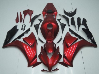 Best 2012-2016 Honda CBR1000RR Motorcycle Fairing - Red Black
