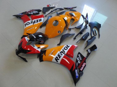 Best 2012-2016 Honda CBR1000RR Bike Fairings - Orange White Red Glossy Black Repsol