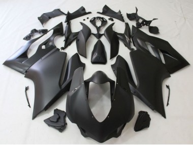 Best 2015-2020 Ducati 959 1299 Motorcycle Fairings - Matte Black