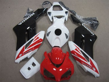 Best 2004-2005 Honda CBR1000RR Motorcycle Fairing Kits - White Red Glossy Black