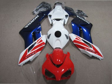 Best 2004-2005 Honda CBR1000RR Motorcycle Fairing Kits - White Red Blue
