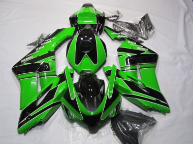 Best 2004-2005 Honda CBR1000RR Motorcycle Fairing - Green Glossy Black