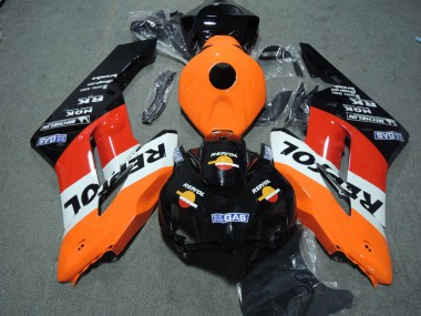 Best 2004-2005 Honda CBR1000RR Abs Fairing Kits - Orange White Red Glossy Black Repsol