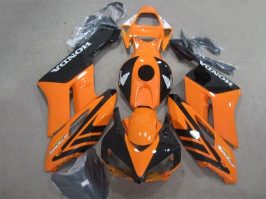 Best 2004-2005 Honda CBR1000RR Motorcycle Fairing - Orange Glossy Black