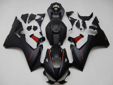 Best 2017-2023 Honda CBR1000RR Motorcycle Fairing - Matte Black Red