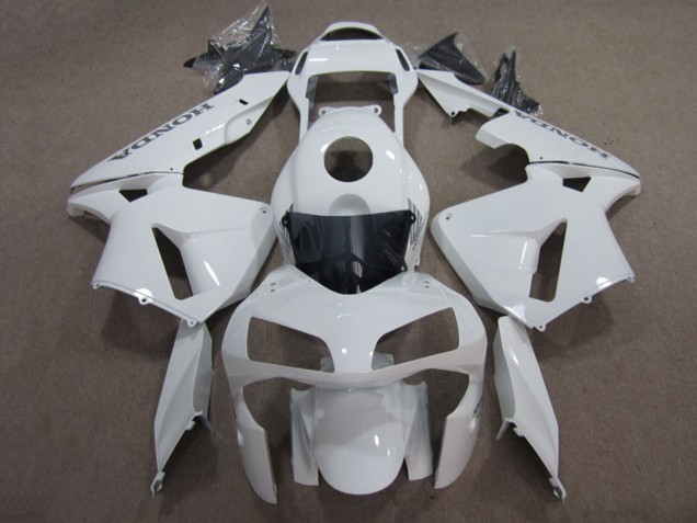 2003-2004 Honda CBR600RR Motorcycle Fairings - White