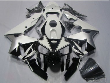 Best 2005-2006 Honda CBR600RR Motorcycle Fairings Kits - White Black