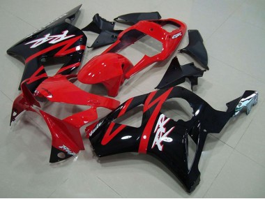 Best 2002-2003 Honda CBR900RR 954 Motorcycle Fairing - Red Glossy Black Stripe