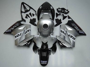 Best 2002-2013 Honda VFR 800 Motorcycle Fairings - Silver White Glossy Black Repsol
