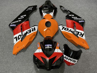 Best 2004-2005 Honda CBR1000RR Abs Fairings - Orange White Red Glossy Black Repsol