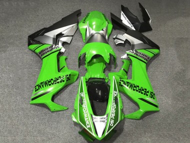 Best 2017-2023 Honda CBR1000RR Motorcycle Fairings - Green White Silver Matte Black DSI Performance