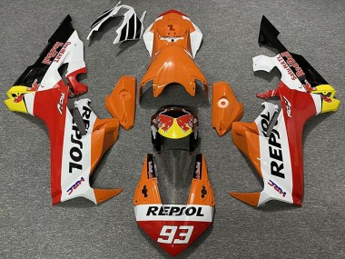 Best 2017-2023 Honda CBR1000RR Motorcycle Fairings - Orange White Yellow Red Glossy Black Red Bull Repsol 93